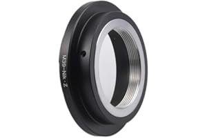 AMOPOFO M39-Niko Z - Adattatore,per obiettivo per L L39 M39 39 mm compatibile con Nik/Z 7 e Z 6 con adattatore per obiettivo a pieno formato.M39 a Nik/Z