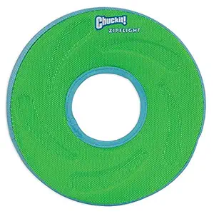Chuckit! Zipflight Amphibious Flying Ring - Assorted Small - 6 Inch Diameter (1 Pack) - Pack of 2