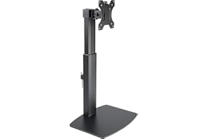 TooQ DB1732TN-B Support de Table pivotant pour Moniteur LED/Téléviseur 17-32" Noir