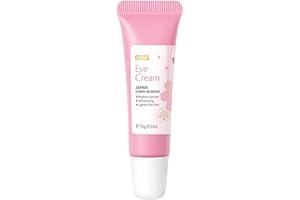 ROSARDEN Sakura Augencreme gegen Augenringe, Falten und Tränensäcke, Augenpflege Anti Falten für Teenager-Mädchen und Frauen, Augencreme mit Hyaluronsäure und Sakura-Extrakt