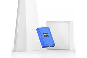 ORBOCOM Mobile Phone Signal Amplifier 800/2600 MHz Bands 20/7 5G 4G 3G GSM LTE Repeater for Home Office Mobile Radio Amplifier Supports O2, T-Mobile Vodafone