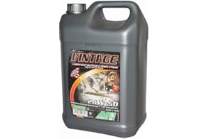 MINERVA OIL HUILE MOTEUR 4 TEMPS MINERVA MOTO VINTAGE 20W50 MULTIGRADE (5L) (MOTO CLASSIC) (100% MADE IN FRANCE)