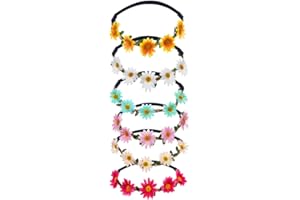 Volicph Blumen Haarband Kranz Party Stirnband Geeignet für Mädchen Party Hochzeit Scenic Spot Beach Urlaub