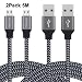 Produktbild TOPLUS Micro USB Kabel, [2 Stück] Micro USB Ladekabel Samsung 5m Ladekabel für alle Geräten mit Micro USB 2.0 Anschluss (Schwarz)