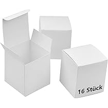 thumbnail: Kartonnen Geschenkdozen 15 Stuks - Wit, 10x10x10 Cm, Kraftpapier Met Deksel, Perfect Voor Cadeaus, Bruiloften En Feesten