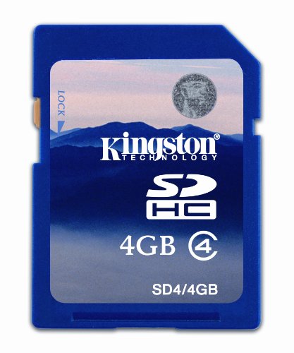 Kingston Speicherkarte SD4/4GB SDHC Klasse 4 – 4GB - 4