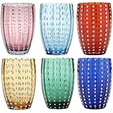 Zafferano - Perle Set 6 Bicchieri Tumbler Mix