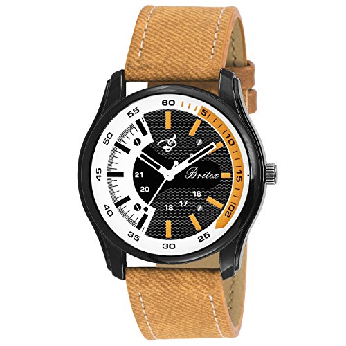 Britex Eragon~Tan Series Analog Watch For Mens/ Boys - (BT6167) RS.249 (82.00% Off) - Amazon