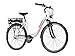 Produktbild Telefunken E-Bike Elektrofahrrad Alu, weiß, 7 Gang Shimano Nabenschaltung - Pedelec Citybike leicht, Mittelmotor 250W und 10Ah/36V Lithium-Ionen-Akku, Reifengröße: 28 Zoll, Multitalent C750