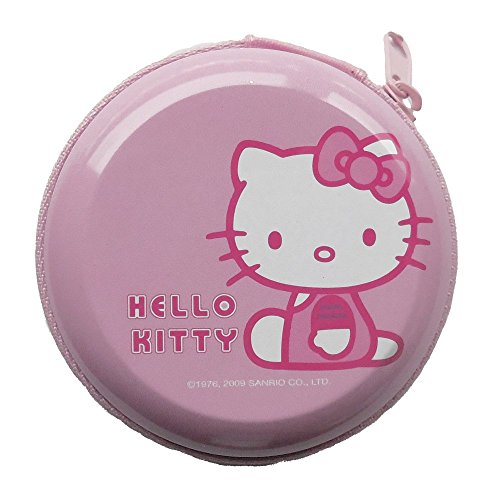 Preisvergleich Produktbild Runde Metallbörse Geldbörse Metalldose Hello Kitty pink