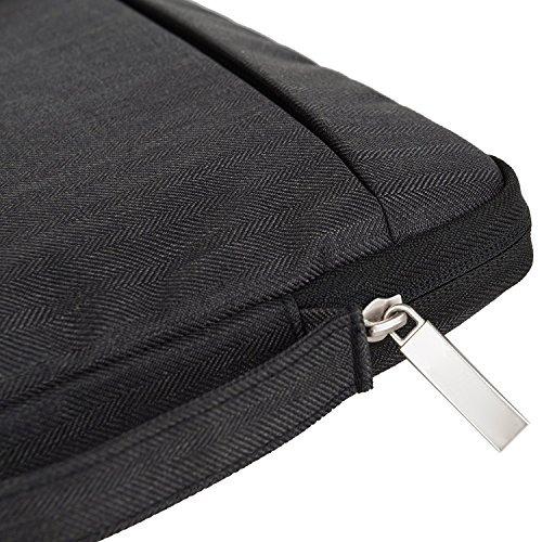 XGUO Traveller Serie-Macbook/Surface/iPad Pro/Matebook 11.6-15.4 Zoll Tasche MacBook Air Sleeve hülle Macbook Pro Surface Book Waterproof Sleeve Tasche Outdoor Laptop Cover Carring Tasche( Schwarz,13.3 Zoll) - 5