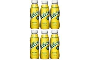 VITAMIN WELL LIMITED 6 x 330ml Barebells Banana Milkshake High In Protein Lactose Free No Added Sugar