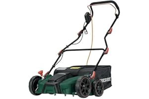 Kompernass Parkside - Scarificatore elettrico e aeratore 2 in 1, 1500 W, attrezzo da giardino