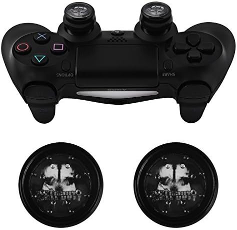 JELLY PROCAP - THUMB GRIPS for PLAYSTATION 4 PS4 GAMEPAD (SKULL GHOST)