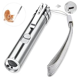 YAMI Juguetes para Gatos Cat Juguetes interactivos para Gatos 3 en 1 Juguetes Divertidos para Gatos con USB cargable