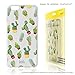 Price comparison product image Funnytech Huawei Mate 20 Case Silicone Gel Cover for Huawei Mate 20, High-Definition Printing [Bright Colors] Cactus patrones transparente