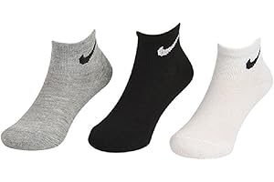 NIKE Kids Basic Pack No Show 3pk Socks Eu 23 1/2-27 Calcetines Unisex adulto