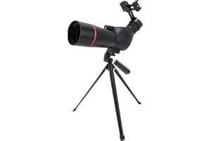 Annadue 60 Mm Vinklad Spotting Räckvidd 15-45x Zoomvattentät, med Stativ och Telefonadapter för Fågelskådning, Djurliv, Mål