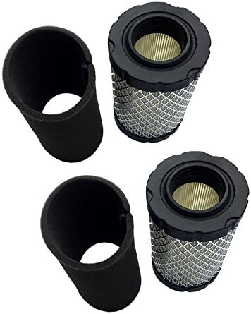 Twin Air Filter With Pre-Filter for BRIGGS & STRATTON 796031 594201 590825 591334 797704 John Deere MIU1303 GY21435 MIU13963