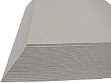 50 St. Maschinengraukarton DIN A2 400 g/qm Graukarton Unterlegkarton natur