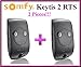 Produktbild 2 X SOMFY Keytis 2 NS RTS handsender 2-kanal, 100% original!!!