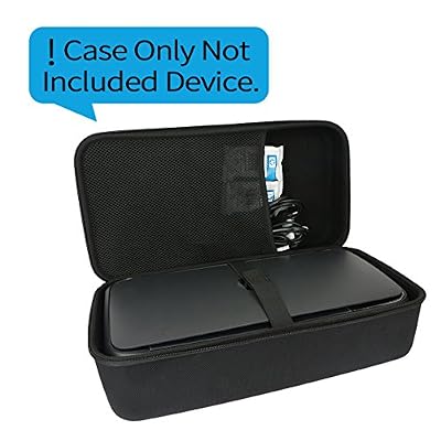 Khanka pour HP Officejet Mobile 250 Imprimante portable Multifonction EVA Dur Cas Voyage Etui Housse Sac Case by Khanka
