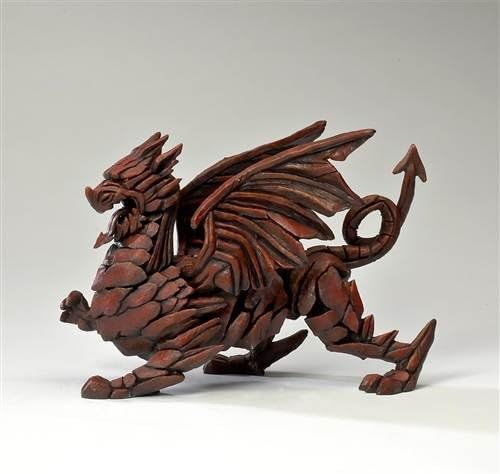 Edge Sculpture Red Dragon
