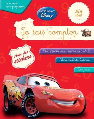 Download Je sais compter, Cars : 5-6 ans