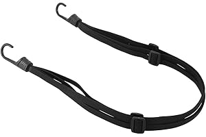 Opopark Bungee Cords with Hook Heavy Duty Elastic Bike Strap Adjustable Bike Strap Bungee Rack Luggage Strap for Bicycle and Motorcycles Black 60cm-90cm
