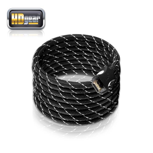 HDGear HC0065-02B – HDMI Kabel mit Ethernet Kanal, beidseitiger HDMI-A Stecker (2,0m) schwarz - 3