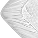 Procave Micro Comfort Mattress Protector with Stretch Hem, Fabric, White, 160 x 200 cm