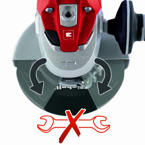 Einhell Winkelschleifer TE-AG 230 (2350 W, Scheiben-Ø 230 mm, Softstart, drehbarer Handgriff, Anti-Vibration, ohne Trennscheibe) - 2