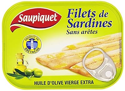 Saupiquet de Sardines à L'Huile d'Olive La Boîte 100 g