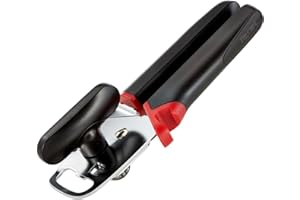 ‎TEFAL Tefal Ingenio Otwieracz do Puszek, Czarny/Czerwony, 29,8 x 13,2 x 8,8 cm