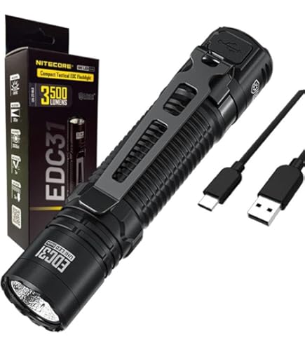 SureFire G2X Pro 600 Lumen Tactical EDC Flashlight Bundle with 4
