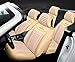 Produktbild Car Seat Cover, Linen Seat Cover Waterproof And Breathable 5 Seat Full Front And Rear Cover 12 Pcs-Suitable For Most Cars, Suv Or Van,Beige
