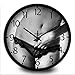 Produktbild Djkaa Minimalistische spitzenhöschen Metall wanduhr Wohnzimmer runde Moderne wohnkultur Nordic Silent Quarz wanduhren 10 inch