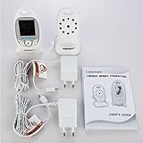 VOSMEP® Baby Monitor Baby Phone 2.4 GHz Digital Video Zwei Wege Audio Mit 2.0 Sicherheit + Nachtsicht mit + Temperatursensor - 7