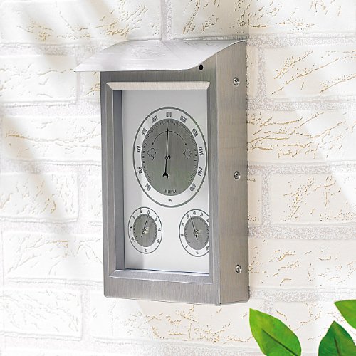 infactory Außenwetterstation mit Hygro- und Barometeranzeige - 2