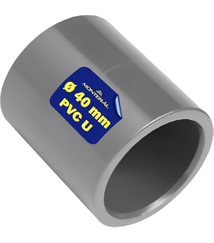 Adaptateur Male / Femelle Ou Male / Male En PVC Mixte à Visser Et à Coller - A: 40mm | B: 50mm | C : 1''1/4 - Gamm Vert