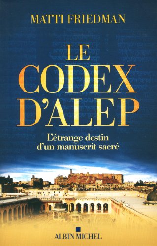 couverture de : Le codex d'Alep