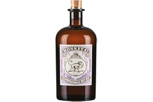 Monkey 47 Schwarzwald Dry Gin, 50 CL, Gin Premium Tedesco con 47 Botaniche, 47% Vol, Distillato Artigianale della Foresta Nera