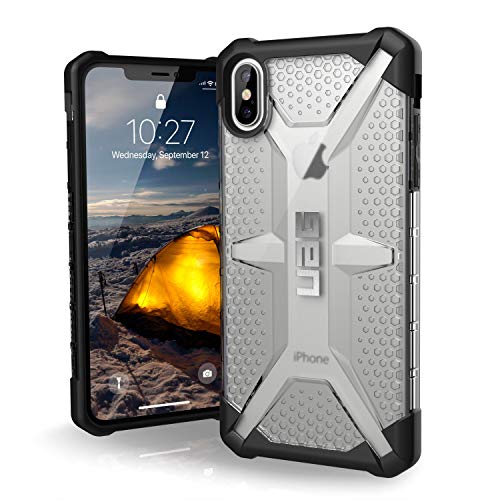 Urban Armor Gear Plasma pour Apple iPhone Xs Max Coque avec Norme Militaire américaine etui housse - transparente [Compatible avec l'induction]