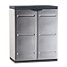 Produktbild 9205 - Armoire de rangement basse 2 portes - Blanc et Beige