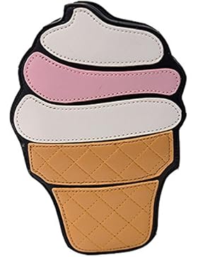 Belloo Imbiss Snack Umhängetaschen Schultertasche,5 Form