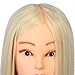 Neverland Beauty 26 Inch 30% Real Human Hair Hairdressing Cosmetology Training Head Blonde Mannequin Head Hairdresser Training Head with Clamp for College and Professional Use #613