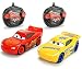 Produktbild Dickie Toys 203087005 - "Cars 3 Twin Pack Turbo Racer Lightning McQueen + Cruz Ramirez", RC Fahrzeug Set, ferngesteuerte Autos, 1:24, 17cm