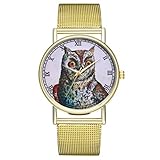 IG Invictus Vintage Ladies Round Mesh Strap Watch Quartz Fashion Watch Quarzmaschengürtel Modeuhr T104 W MIT Mode, Uhren, Quarz -