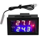 DC 12V Digitaler Allzweck-Temperaturreglerthermostat mit Sensor
