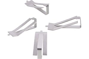 POLISI3D Confezione da 4 morsetti a molla per letto in vetro, per stampante 3D Creality Ender 3 Pro Ender 3S Ender 5 Pro CR-20 PRO CR-10S Pro 3D